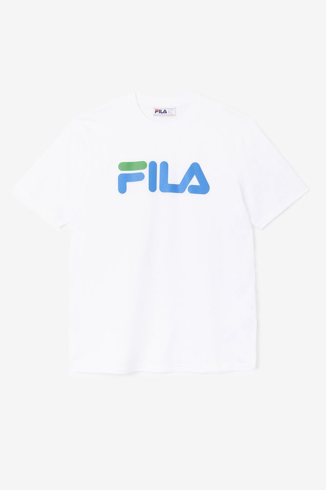 Fila Eagle T-Shirt White - Mens - 01632EORB